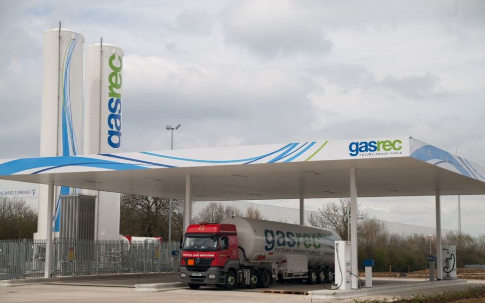 Gasrec open Britain’s first Bio-LNG filling station