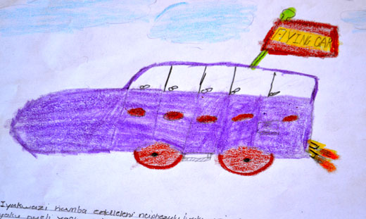 Kids design future cars