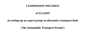 European Commission seeks experts for Sustainable Transport Forum