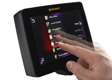 Continental Presents Touch Display with Active Haptic Feedback