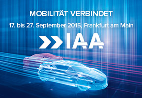 66th International Motor Show 2015 in Frankfurt/Main