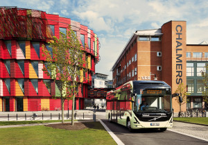 Electric bus route