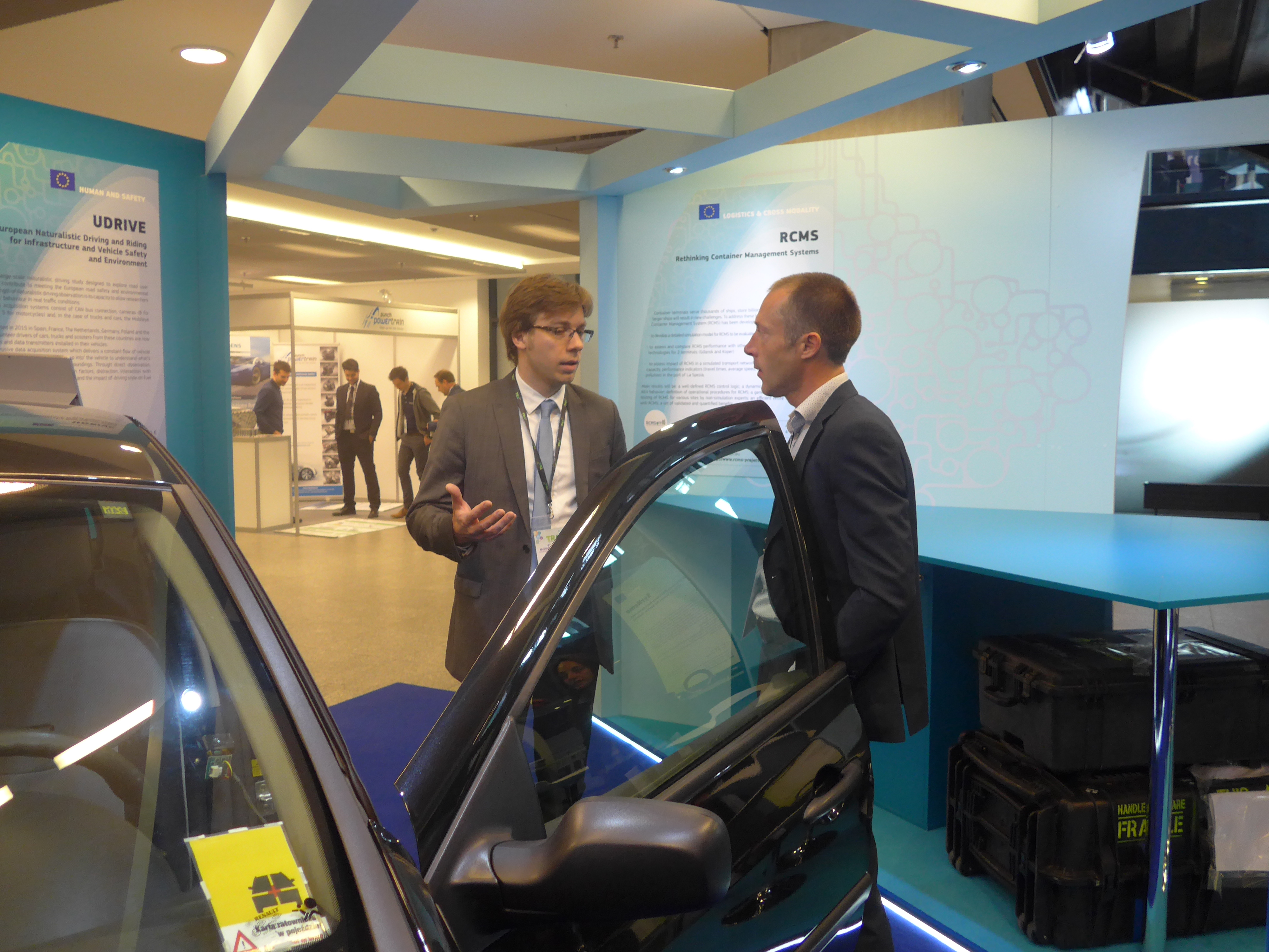 1st European Large-Scale Naturalistic Driving Study on Display at TRA2016