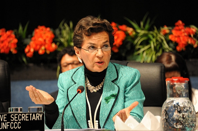 UN climate head calls for transport sector to unite