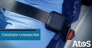 The Atos smart seat belt wins prize at the Connected Objects Awards 2016