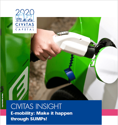 CIVITAS Insight on e-mobility and its relation to SUMPs released