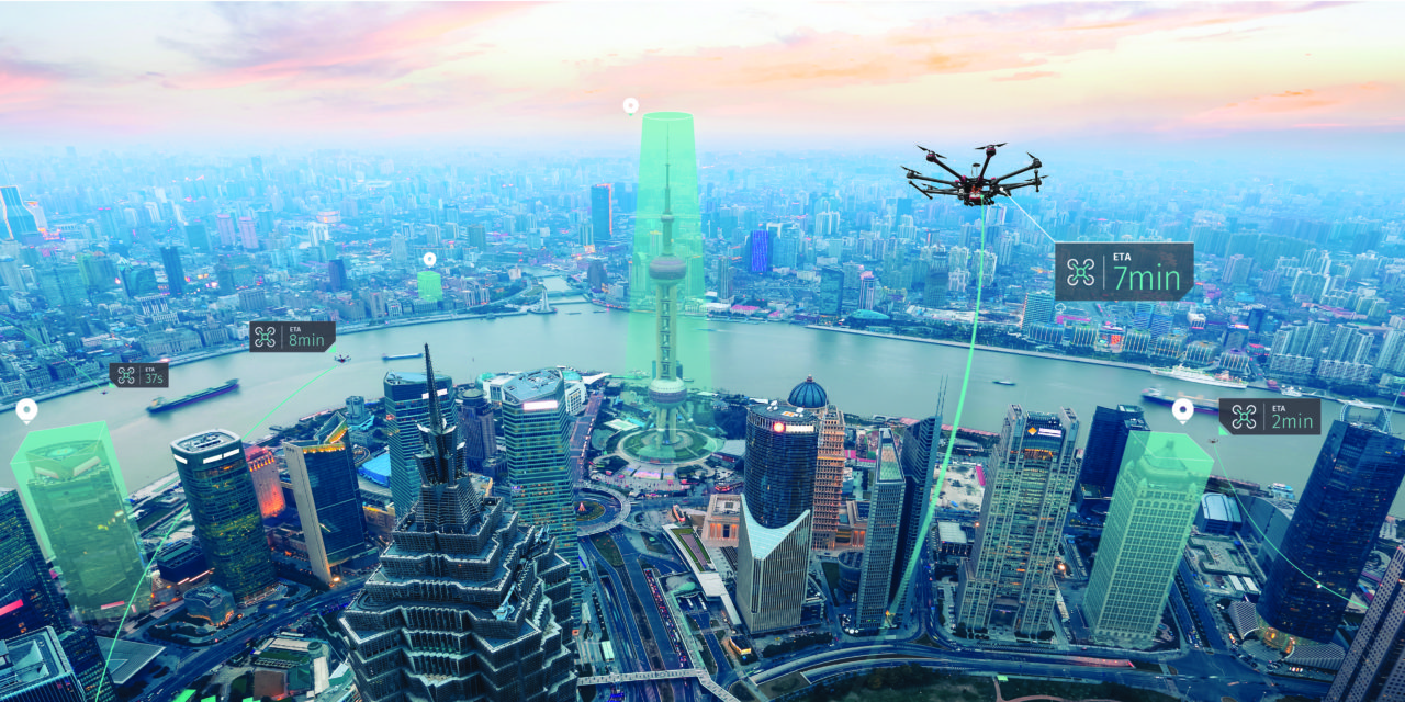 HERE and Unifly to map the airspace for drones for airborne and ground traffic