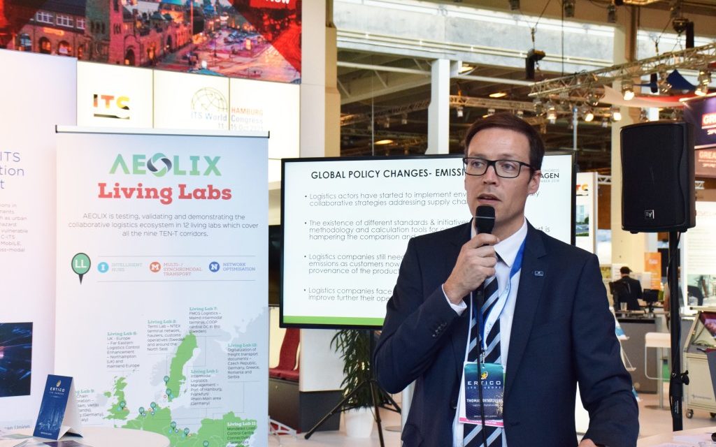 Introducing the data sharing network for logistics to the ITS World Congress 2018