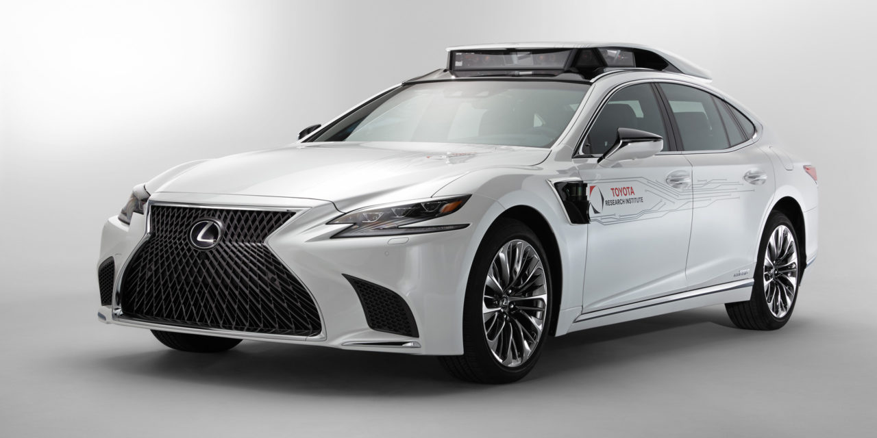 Toyota rolls-out P4 automated driving test vehicle at CES