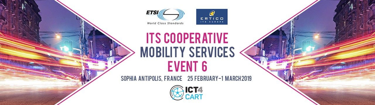Join ERTICO at the ITS “Cooperative Mobility Services” Event