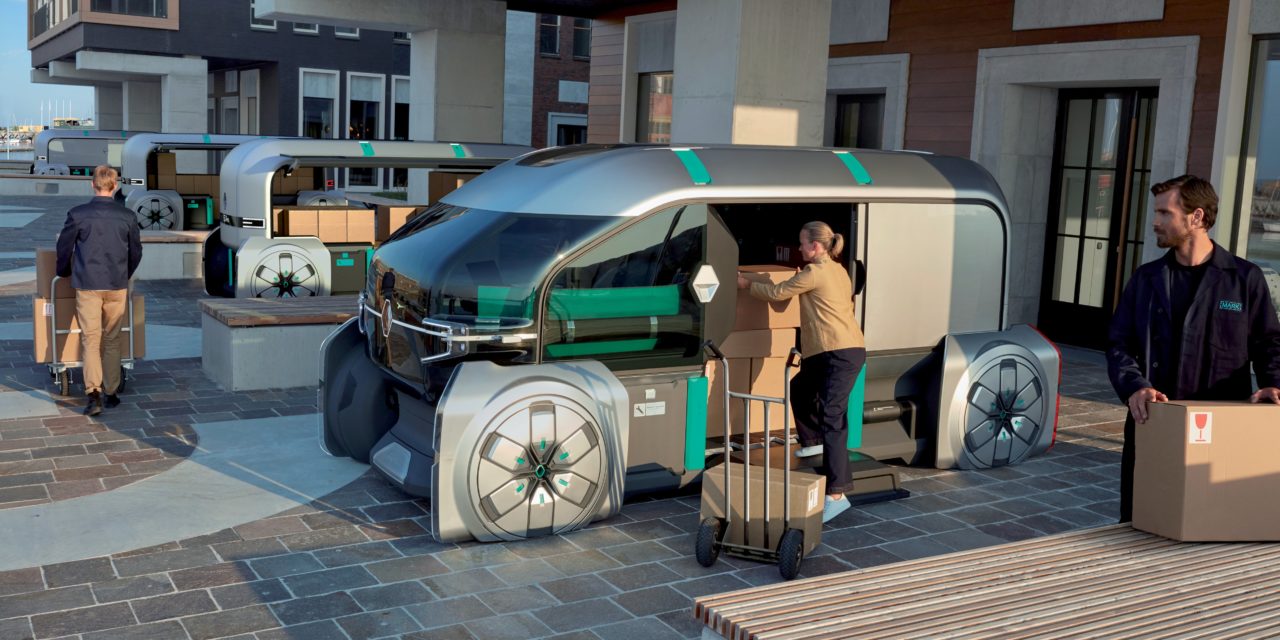 Meet Renault EZ-PRO: a robo-vehicle AND a concierge for last mile delivery