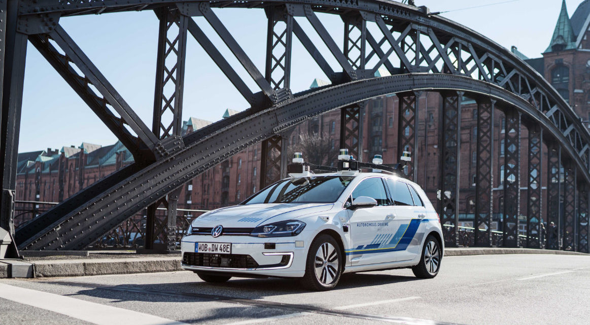 Volkswagen goes autonomous in Hamburg