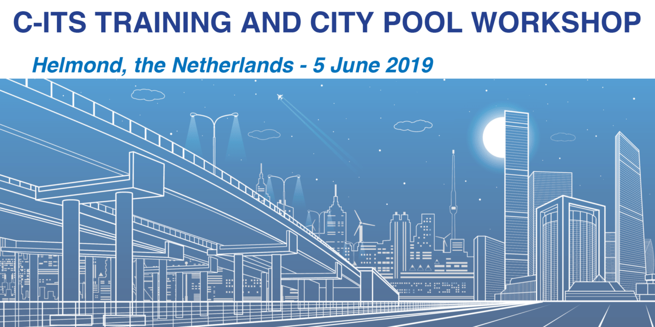 Register for the C-ITS Training and City Pool Workshop at the ITS European Congress