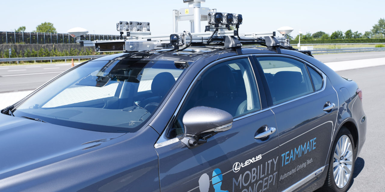 Toyota starts Automated Driving testing on urban public roads in Europe