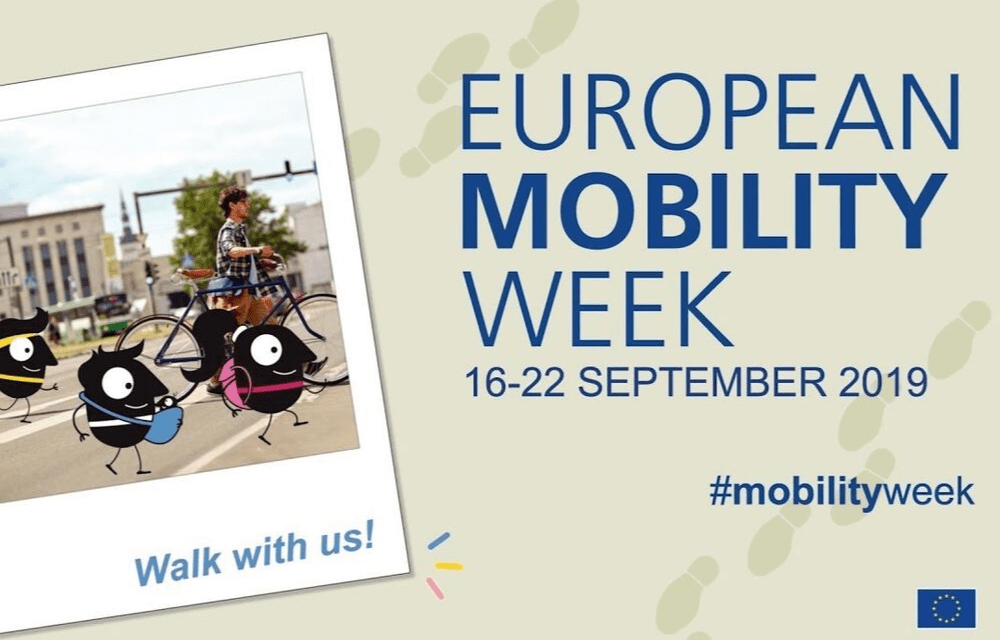 EUROPEANMOBILITYWEEK 2019: promoting walking and cycling for better towns and cities
