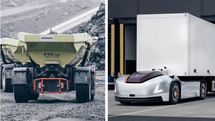 Volvo Group creates new business area for autonomous transport solutions