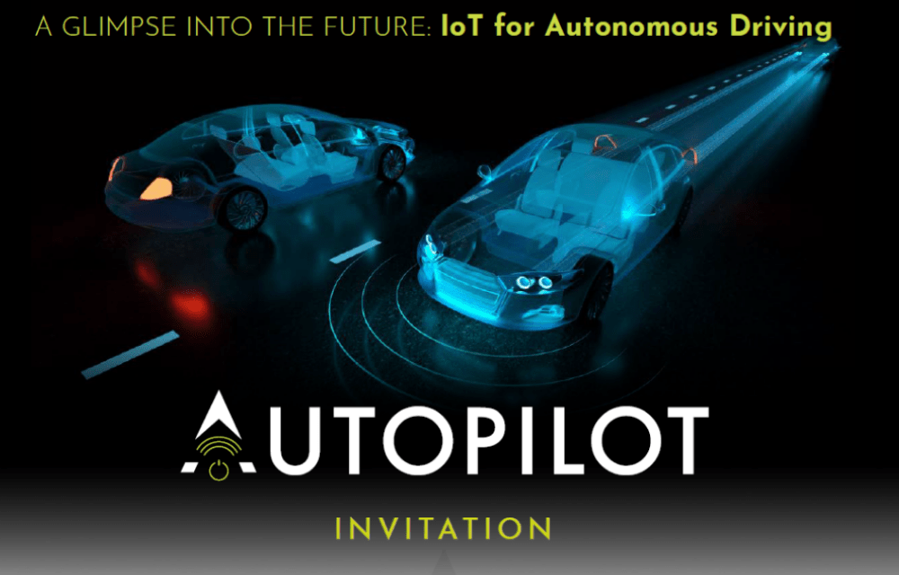 Join policy and industry  experts to find out what IoT and autonomousd driving can do together