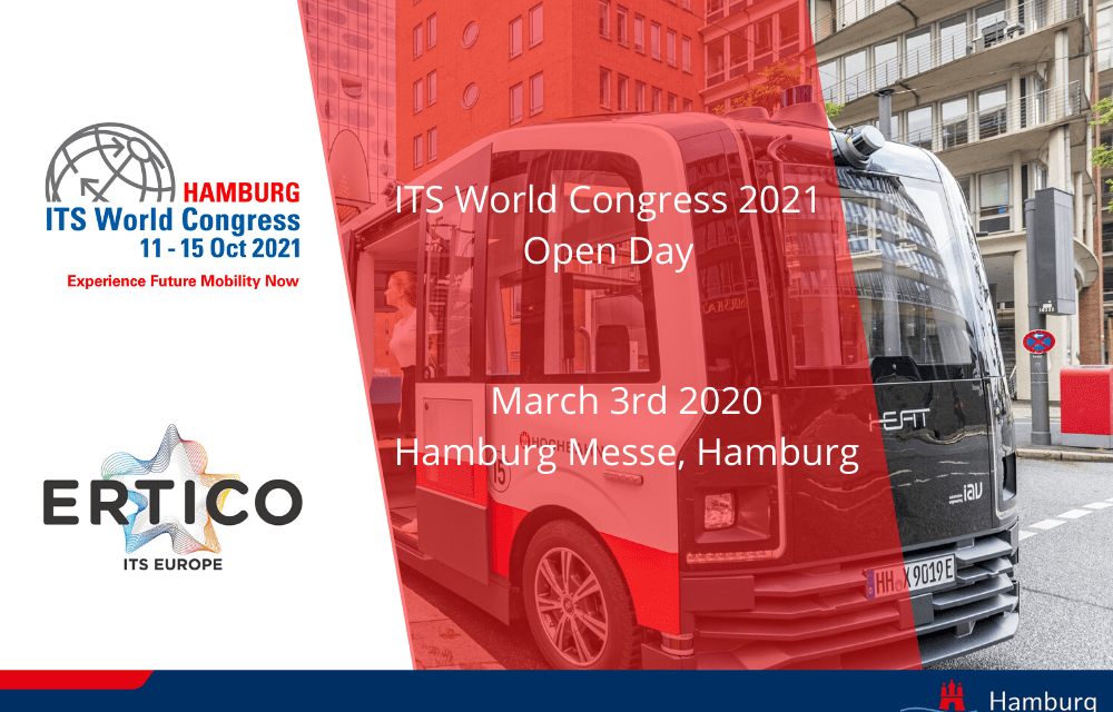 ITS World Congress 2021: Hamburg opens its doors on 3 March 2020