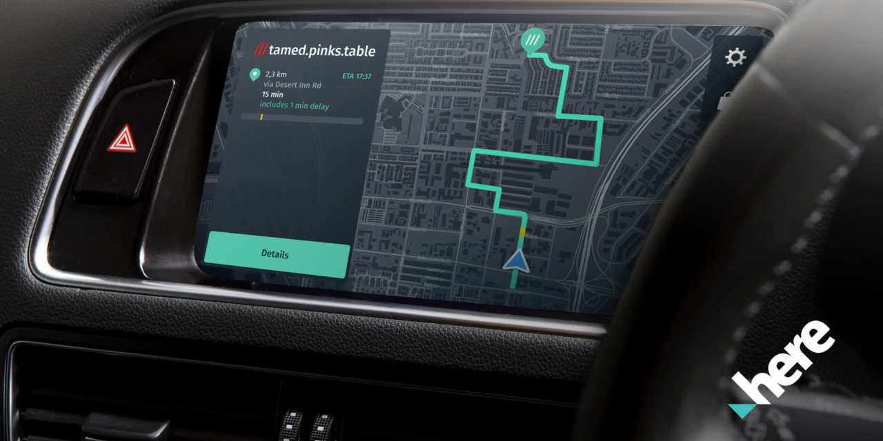 HERE deploys Live Map for DRIVE PILOT system