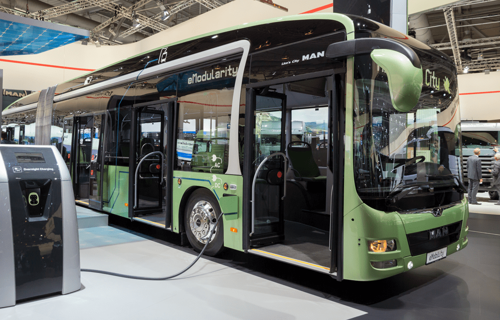 German government funds electric buses until 2024