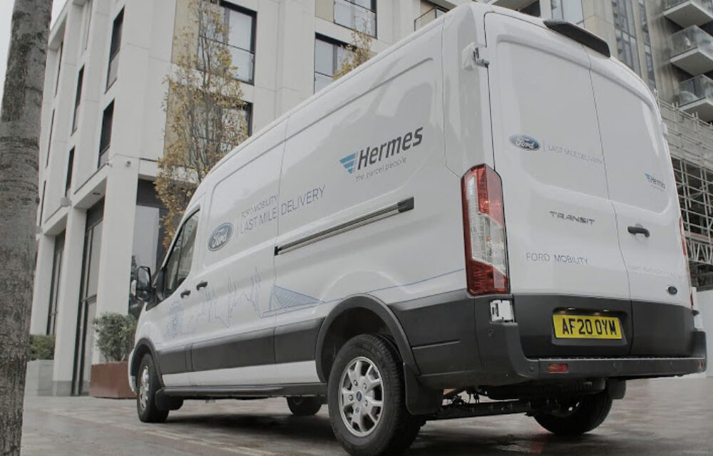 Pedestrian couriers join Ford for greener, faster deliveries