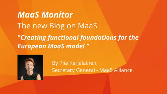 MaaS, the European digital mobility innovation that provides affordable, accessible and clean transport solutions