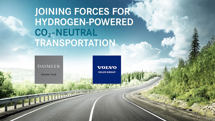 Volvo Group and Daimler form fuel-cell joint venture