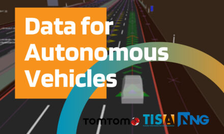 Real time transmission of external data for automated driving demonstrated with TPEG