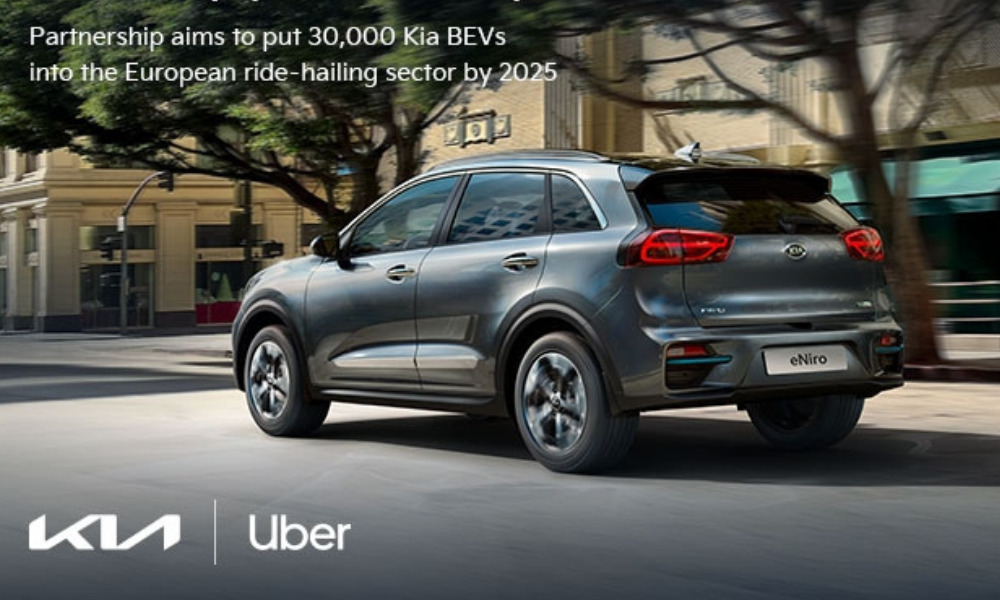 Uber partners with Kia Europe to reduce carbon emissions
