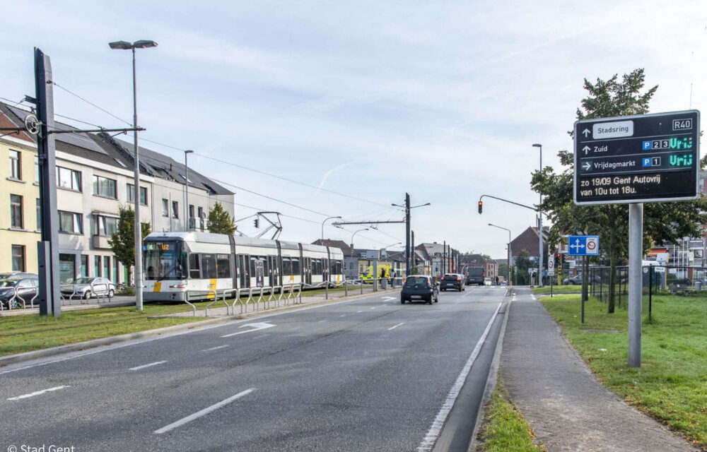 Be-Mobile assists the City of Ghent’s new system of free parking spaces