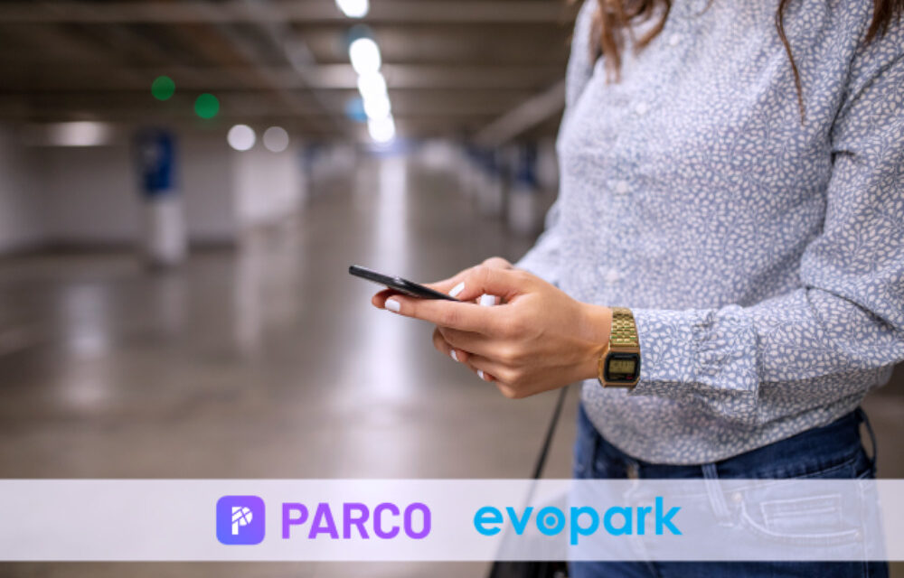 SWARCO cooperatives with evopark on mobile parking