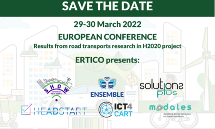 ERTICO Partnership projects presented at the European Conference