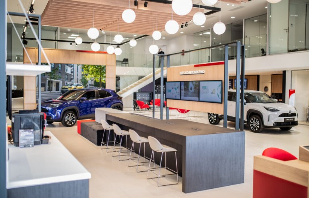 Toyota Motor Europe’s new showroom concept signals its transition to a customer-centric mobility service provider