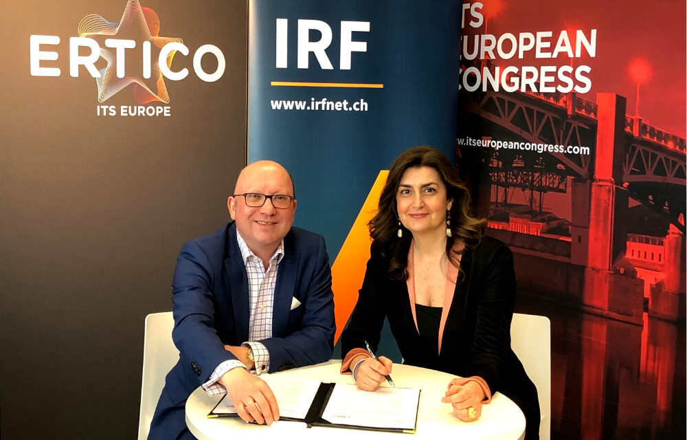 ERTICO-ITS Europe and International Road Federation sign MoU