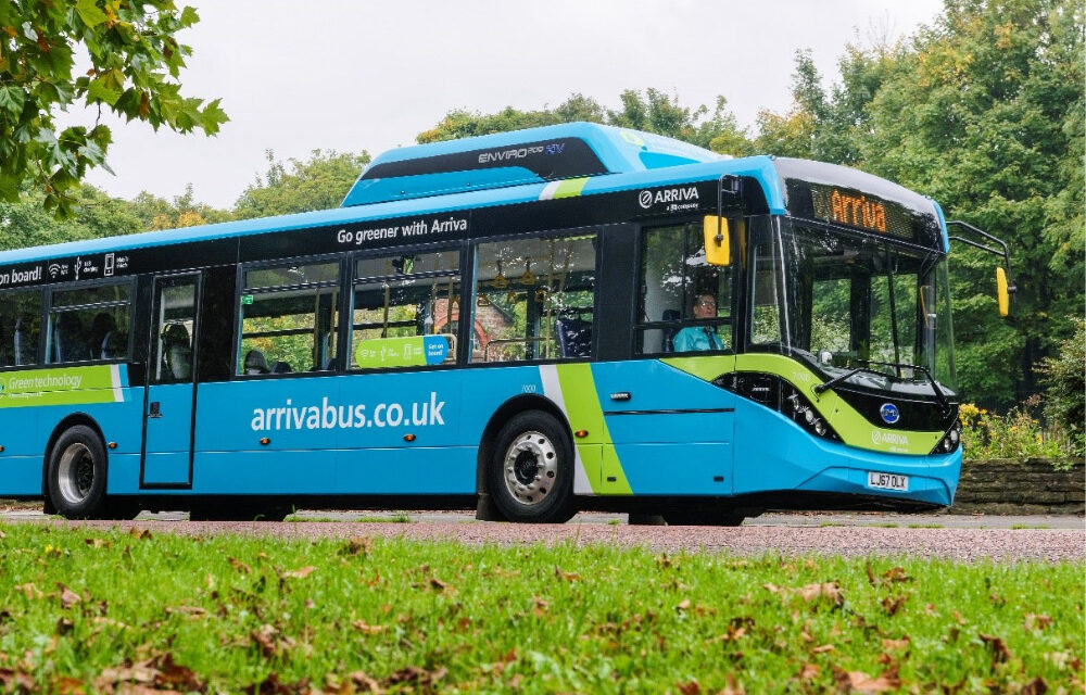 Arriva helps secure funding for new zero-emission buses