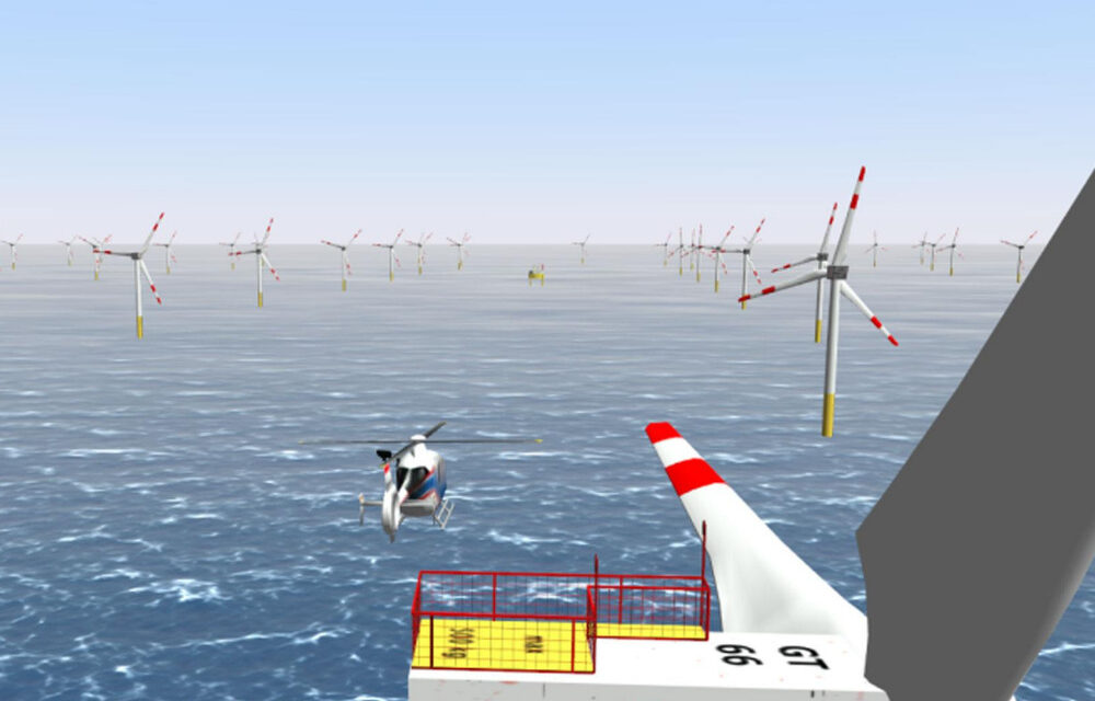 DLR provides trans­port drones for off­shore wind farms
