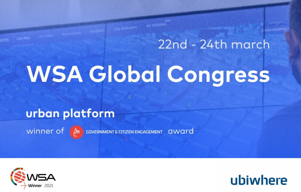 Ubiwheres’ urban platform highlighted at the WSA Global Congress 2022