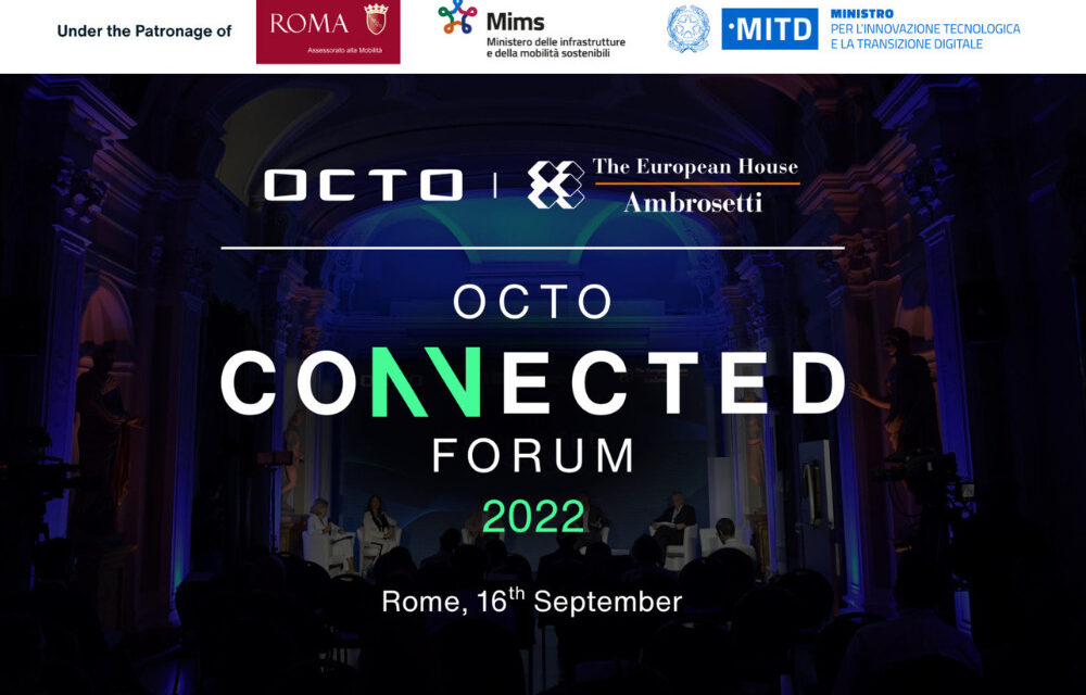 ERTICO’s intervention on MaaS at the OCTO Connected Forum hosted by the European House Ambrosetti in Italy