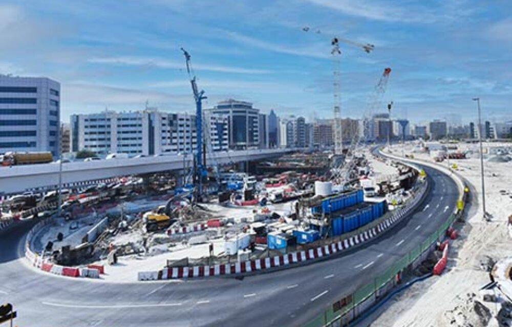 DUBAI RTA completes 55% of construction at Falcon Interchange