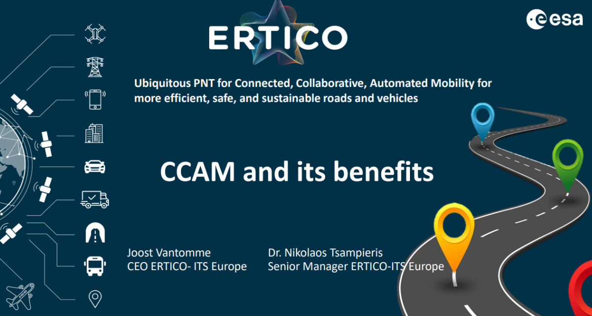 ERTICO presents CCAM Roadmap at ESA Webinar: Towards Decarbonisation