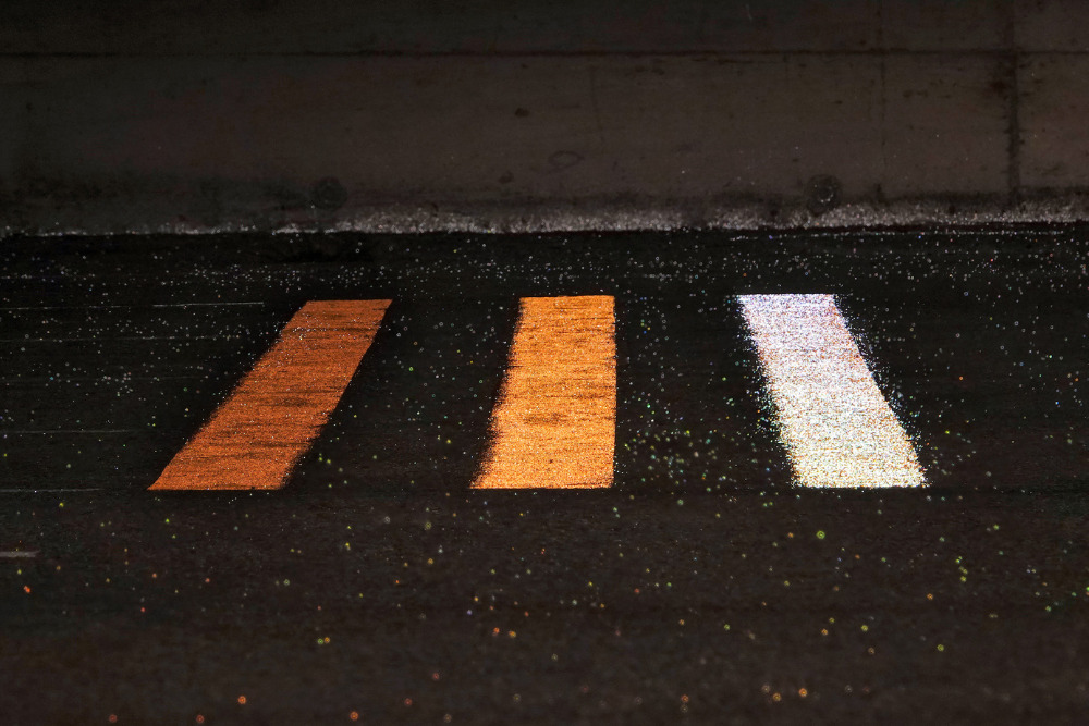 SWARCO tests orange road markings to increase safety - ERTICO Newsroom