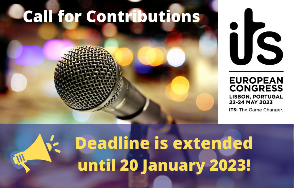 Call for Contributions deadline extended: 20 January 2023