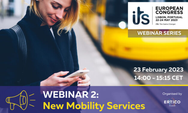 Register for the 2nd Webinar on New Mobility Services