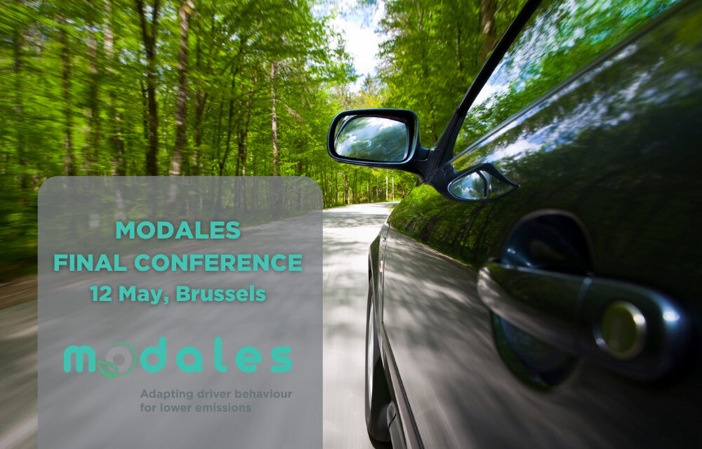 MODALES Final Conference on reducing vehicle emissions will take place on 12 May