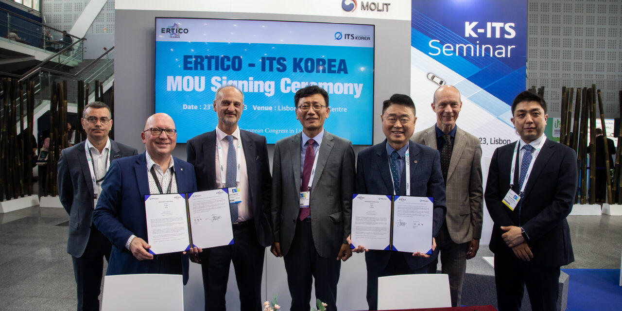ERTICO – ITS Europe and ITS Korea signs MoU