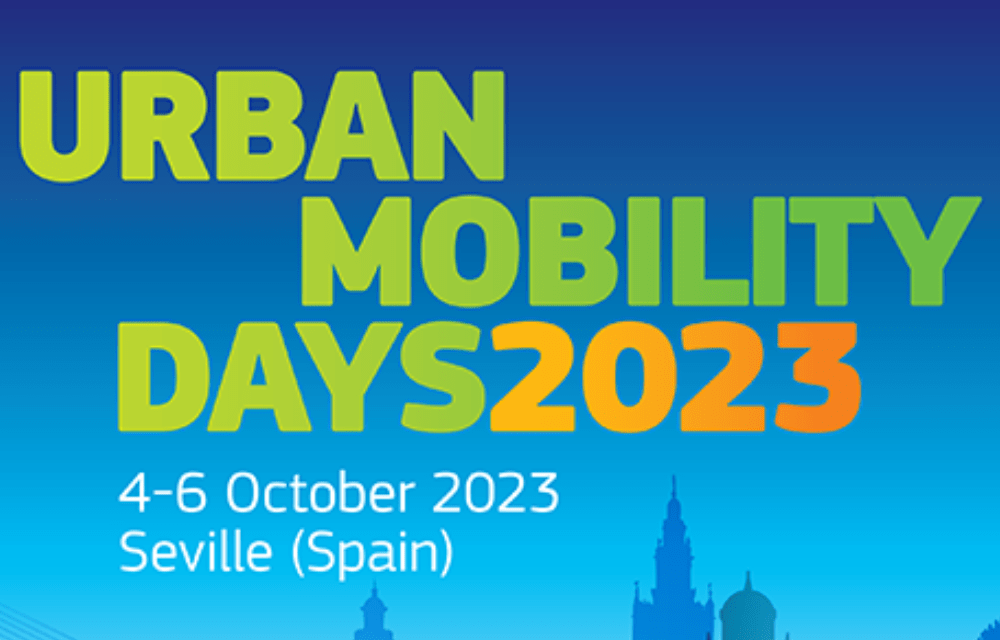 Save the date: Urban Mobility Days 2023