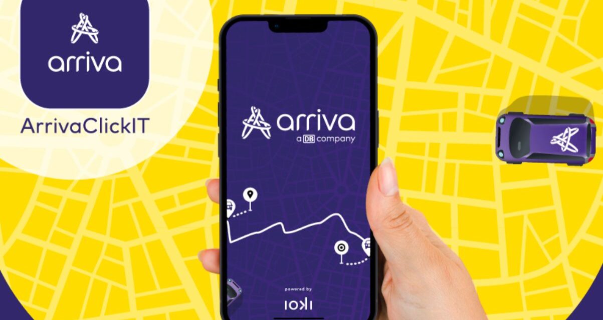 Arriva Italy launches ‘Arriva Click IT’ booking app for on-demand public transport