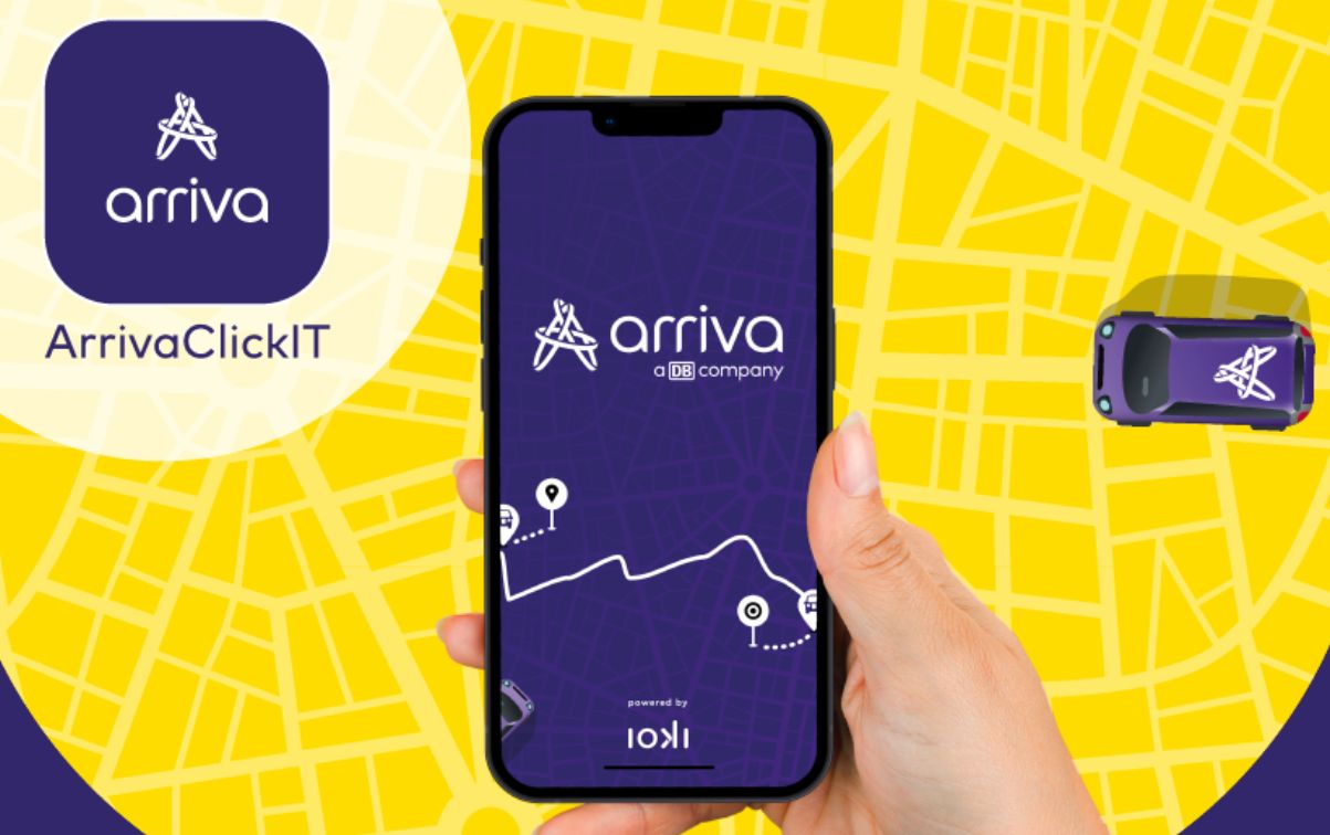 Arriva Italy launches ‘Arriva Click IT’ booking app for on-demand ...