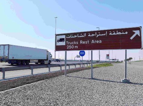 Dubai RTA: Constructing 19 Trucks Rest Stops