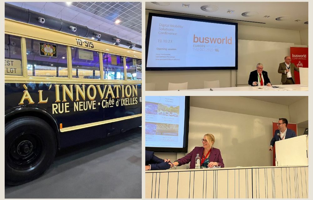 ERTICO co-organised the Digital Mobility Solutions Conference at Busworld